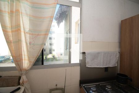 cozinha de apartamento à venda com 2 quartos, 50m² em Santos Dumont, São Leopoldo