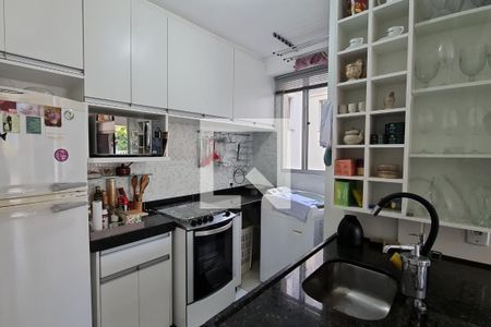 Cozinha de apartamento para alugar com 2 quartos, 55m² em Marajó, Belo Horizonte