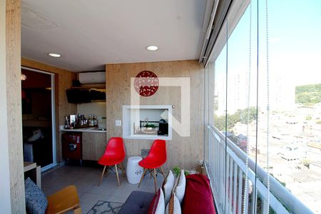 Varanda gourmet de apartamento para alugar com 3 quartos, 89m² em Vila Suzana, São Paulo