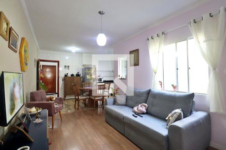 Sala de apartamento à venda com 3 quartos, 79m² em Bangú, Santo André