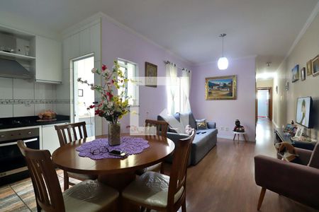 Sala de apartamento à venda com 3 quartos, 79m² em Bangú, Santo André