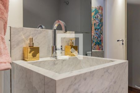 Lavabo de apartamento à venda com 4 quartos, 210m² em Vila Andrade, São Paulo