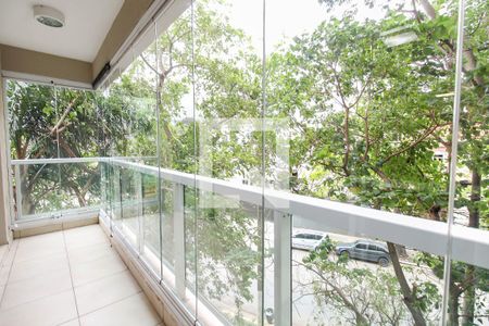 Varanda da Sala de apartamento à venda com 1 quarto, 49m² em Mooca, São Paulo