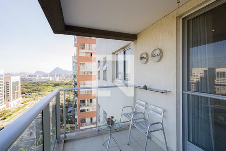 Varanda da Sala de apartamento à venda com 2 quartos, 74m² em Barra da Tijuca, Rio de Janeiro