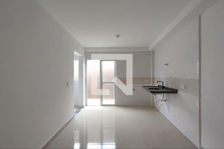 Sala e Cozinha Integrada  de apartamento à venda com 2 quartos, 44m² em Artur Alvim, São Paulo