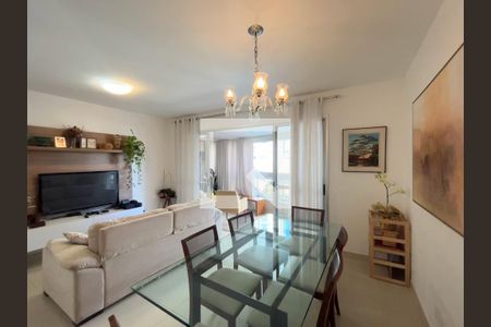 Sala de apartamento à venda com 3 quartos, 101m² em Vila da Serra, Nova Lima