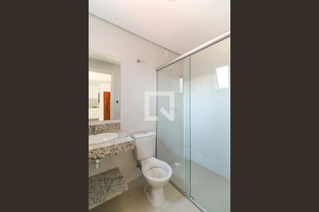 Banheiro de kitnet/studio para alugar com 1 quarto, 34m² em Parque da Mooca, São Paulo