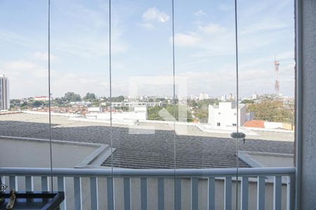 Vista da Varanda - Sala de apartamento à venda com 2 quartos, 58m² em Santa Maria, Santo André
