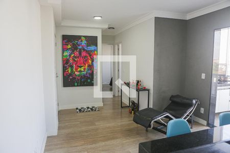 Sala de apartamento à venda com 2 quartos, 58m² em Santa Maria, Santo André