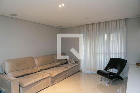 Sala de apartamento para alugar com 3 quartos, 121m² em Olímpico, São Caetano do Sul