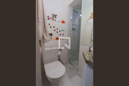 Apartamento à venda com 88m², 3 quartos e 2 vagasBanheiro do Quarto 2