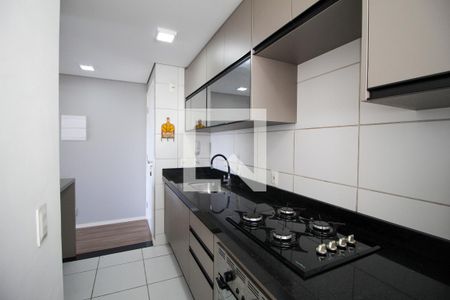 Cozinha de apartamento para alugar com 2 quartos, 47m² em Jardim Guarujá, Sorocaba