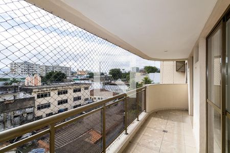 Varanda da Sala de apartamento para alugar com 2 quartos, 66m² em Campo Grande, Rio de Janeiro