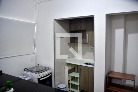 Studio à venda com 31m², 1 quarto e sem vagaCozinha