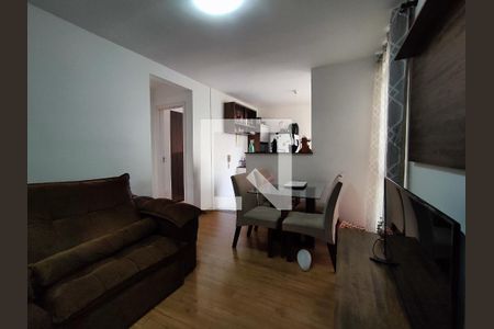 Sala de apartamento para alugar com 2 quartos, 45m² em Bom Jesus, Contagem