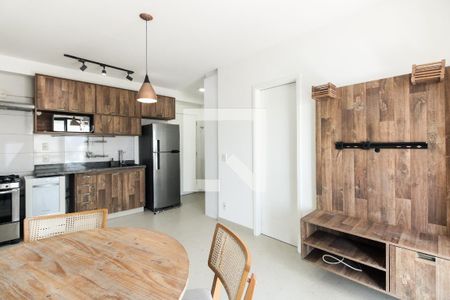 Sala  de apartamento para alugar com 1 quarto, 40m² em Tatuapé, São Paulo