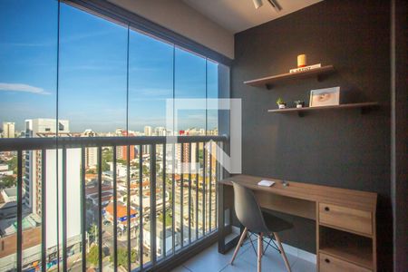 Varanda de kitnet/studio para alugar com 1 quarto, 31m² em Vila Clementino, São Paulo