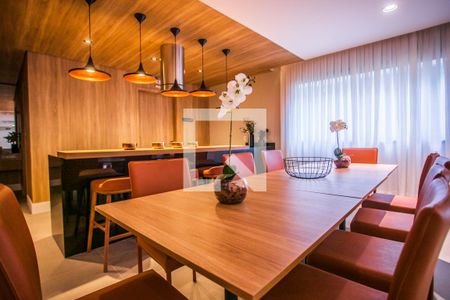 Studio para alugar com 31m², 1 quarto e sem vaga Studio para alugar com 31m², 1 quarto e sem vagaÁrea comum - Espaço Gourmet