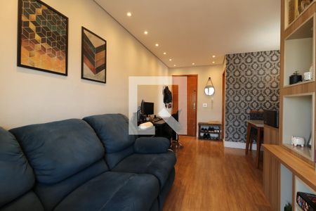Sala de apartamento à venda com 3 quartos, 60m² em Parque Erasmo Assunção, Santo André