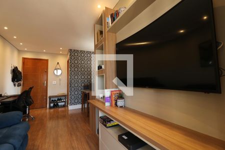 Sala de apartamento à venda com 3 quartos, 60m² em Parque Erasmo Assunção, Santo André