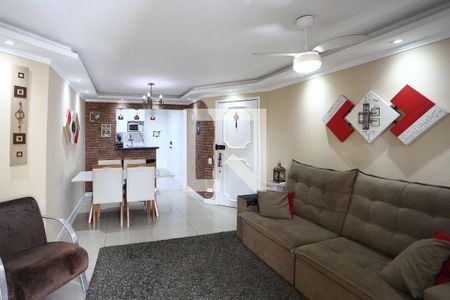 Sala  de apartamento para alugar com 3 quartos, 75m² em Jardim Caboré, São Paulo