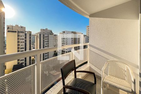 Sacada de apartamento à venda com 1 quarto, 35m² em Moema, São Paulo