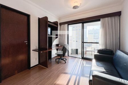 Sala de apartamento para alugar com 1 quarto, 35m² em Moema, São Paulo