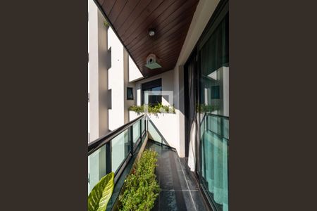 Varanda da Sala 1 de apartamento à venda com 4 quartos, 242m² em Indianópolis, São Paulo