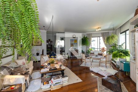 Sala de apartamento à venda com 4 quartos, 242m² em Indianópolis, São Paulo