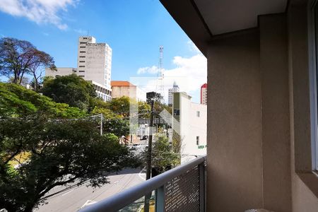 Varanda de kitnet/studio para alugar com 1 quarto, 45m² em Centro, Jundiaí