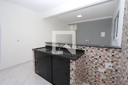 Sala/Cozinha de casa para alugar com 1 quarto, 45m² em Cidade São Mateus, São Paulo