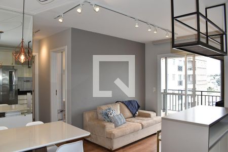 Sala de apartamento para alugar com 2 quartos, 65m² em Tingui, Curitiba