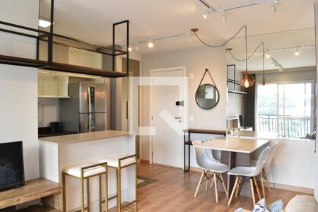 Sala de apartamento para alugar com 2 quartos, 65m² em Tingui, Curitiba