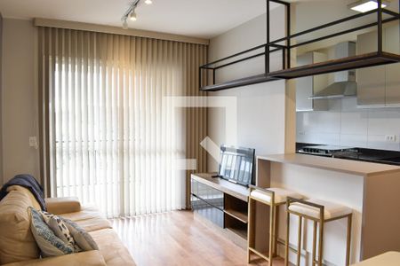 Sala de apartamento para alugar com 2 quartos, 65m² em Tingui, Curitiba