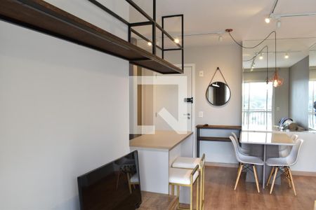 Sala de apartamento para alugar com 2 quartos, 65m² em Tingui, Curitiba