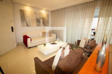 Sala de apartamento à venda com 3 quartos, 134m² em Belenzinho, São Paulo
