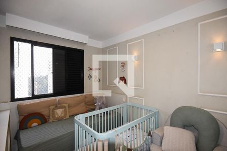 Apartamento à venda com 107m², 3 quartos e 2 vagasQuarto 3