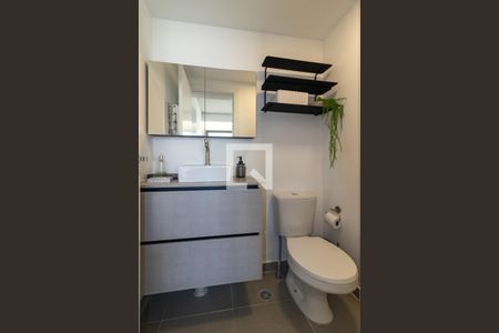 Studio para alugar com 29m², 1 quarto e sem vagaBanheiro da Suíte