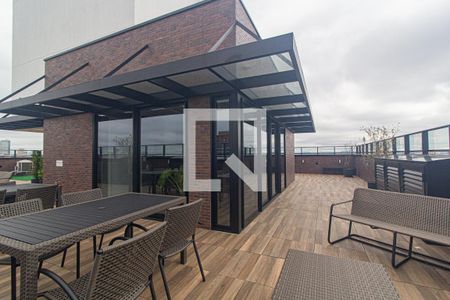 Apartamento para alugar com 34m², 1 quarto e sem vagaTerraço