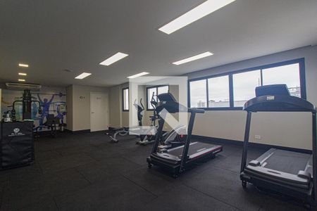 Apartamento para alugar com 34m², 1 quarto e sem vagaAcademia