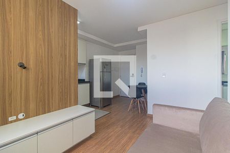 Sala de apartamento para alugar com 1 quarto, 34m² em Centro, Curitiba