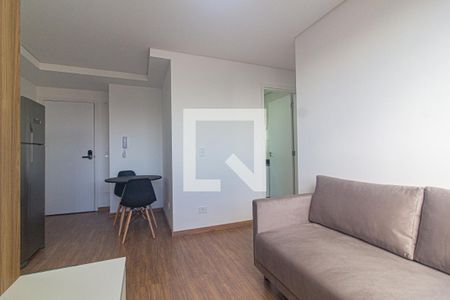 Sala de apartamento para alugar com 1 quarto, 34m² em Centro, Curitiba