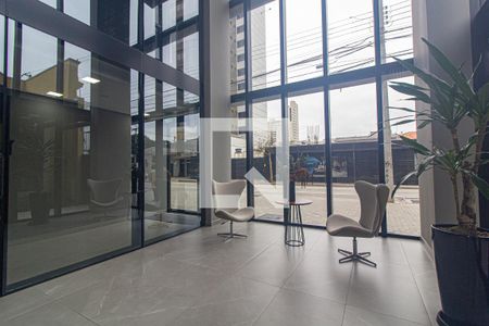 Apartamento para alugar com 34m², 1 quarto e sem vagaHall social