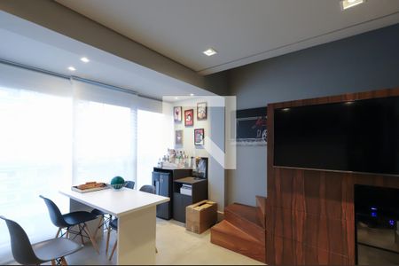 Sala de apartamento para alugar com 1 quarto, 52m² em Vila Olímpia, São Paulo