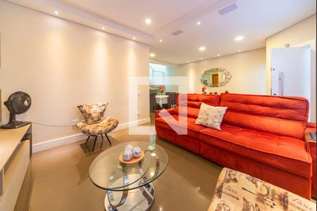 Sala de casa à venda com 3 quartos, 313m² em Vila Scarpelli, Santo André