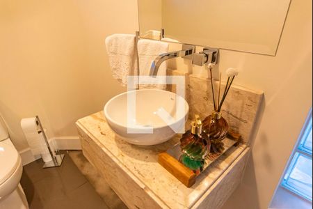 Lavabo de casa à venda com 3 quartos, 313m² em Vila Scarpelli, Santo André