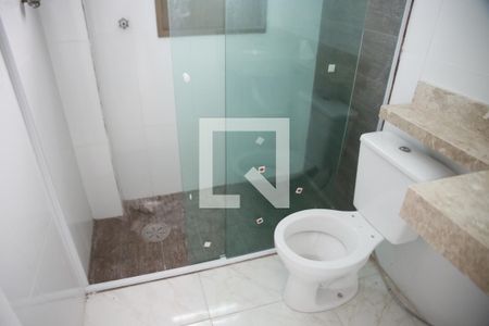 Banheiro  de apartamento para alugar com 1 quarto, 57m² em Mirim, Praia Grande