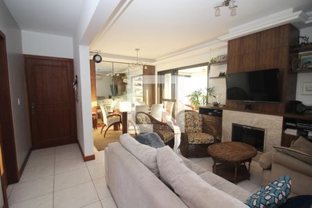 Sala de apartamento à venda com 3 quartos, 123m² em Menino Deus, Porto Alegre