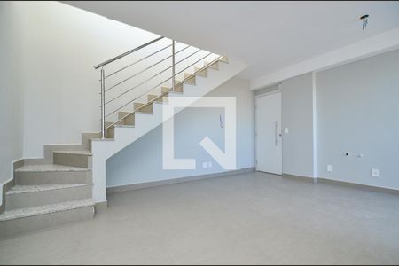 Sala de estar de apartamento à venda com 3 quartos, 126m² em Ipiranga, Belo Horizonte