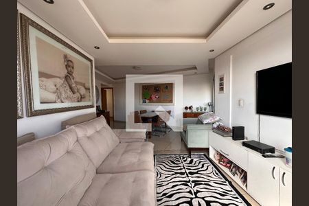 Sala de apartamento à venda com 4 quartos, 126m² em Palmares, Belo Horizonte